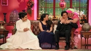 Shahrukh Khan amp Kajol promote DDLJ on Comedy Nights with Kapil  New Bollywood Movies News 2014 [upl. by Neelyhtak]