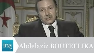 Abdelaziz Bouteflika et les Harkis  Archive INA [upl. by Ennadroj]