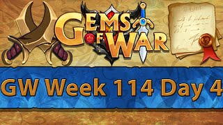 ⚔️ Gems of War Guild Wars  Week 114 Day 4  Brown GW and Arena Event⚔️ [upl. by Kcam]