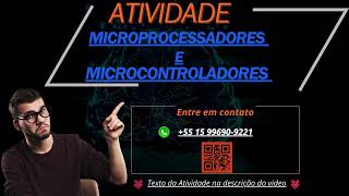 Com base nos recursos de processamento dos microcontroladores demonstre como funciona a ULA [upl. by Potter]