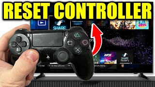 How to Reset PS4 Controller amp Fix Pairing Issues [upl. by Spindell]