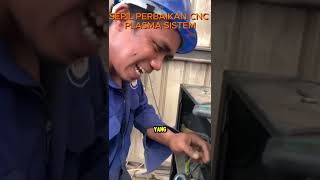 PERBAIKAN CNC PLASMA SISTEM pembuatankapal constructionwelder welding architectureengineering [upl. by Acinorav]