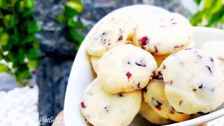 蔓越莓芝士饼 ❤ Cranberries Cheese Cookies Recipe [upl. by Ewer926]