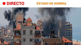 ISRAELPALESTINA NETANYAHU bombardea GAZA tras el ATAQUE MASIVO desde la FRANJA  RTVE [upl. by Nogras230]