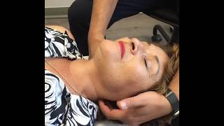 ⚡️SÚPER AJUSTE QUIROPRÁCTICO CERVICAL ⚡️TRONANDO CUELLO [upl. by Leanna]