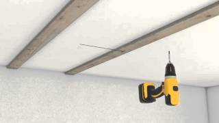 MonteringInstallationMontage Troldtekt Plus akustikloftacoustic ceilingAkustikdecke [upl. by Orson922]