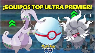 ¡MEJORES POKEMON y EQUIPOS TOP en LIGA ULTRA PREMIER  PVP GBL POKEMON GO [upl. by Havot888]