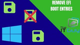 How to Remove EFI Boot Entries in Windows [upl. by Odraner]