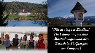 quotFür di sing i a Liadlequot Hedi Preissegger und der Grenzlandchor Arnoldstein [upl. by Eidderf]