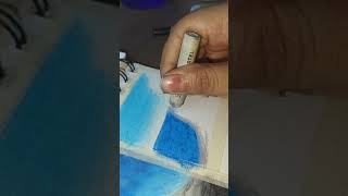 Easy crayon drawing for students beginners easy [upl. by Nairb]