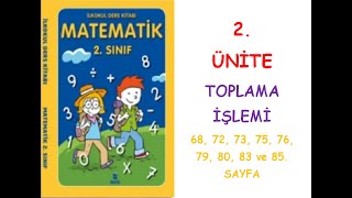 2 SINIF MATEMATİK DERS KİTABI MHG YAYINLARI 2 ÜNİTE DOĞAL SAYILAR TOPLAMA İŞLEMİ 68  85 SAYFA [upl. by Aitrop145]