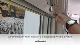 Where are the Fixing Points on PVCu Sliding Sash Windows [upl. by Adhamh]