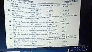 Normal Distribution  MCQs Explained [upl. by Viscardi]