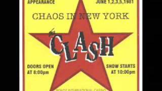 The Clash  White Man In Hammersmith Palais  New York 1981 05 [upl. by Gnav227]