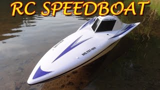 quotRC SPEEDBOAT FERNGESTEUERT 116quot Vorstellung [upl. by Jaquelyn713]