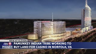 Pamunkey Indian tribe could build Virginias first casino [upl. by Norty335]