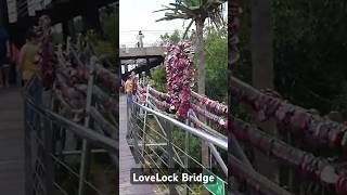 LoveLock Bridge Langkawi Malaysia shorts love lovelockbridge malaysia [upl. by Negiam648]