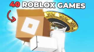 40 ROBLOX Games to Play when Youre Bored [upl. by Eirrahs]