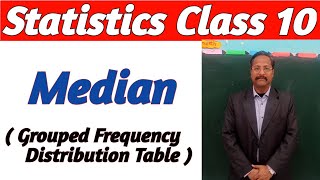 Median Class 10  Median Class 10 Statistics Explanation  Median Class 10 Statistics  Median [upl. by Eyram]