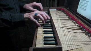 Bach on replica of 1670 Gellinger clavichord Preludio from Violin Partita No 3 played by Ryan Layne Whitney [upl. by Melvina336]