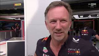 Christian Horner Post Qualifying Interview  Italian Grand Prix 2024 f1 [upl. by Kip]