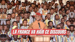 Ibrahim Traore fait un lavage de cerveau positif aux enfants [upl. by Itsrik]