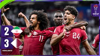 AsianCup2023  Semifinal  Islamic Republic Of Iran 2  3 Qatar [upl. by Alan569]