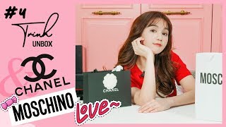 Ngọc Trinh  Unbox 04  Đập hộp MOSCHINO CHANEL DSQUARED2 YSL [upl. by Ecniv]