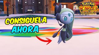 ✨ como CONSEGUIR a MELOETTA en POKEMON ESCARLATA y PURPURA [upl. by Keppel]