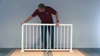 How to Install RDI Avalon Aluminum Railing OverTheTop Rail [upl. by Ahs]