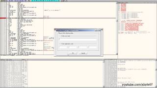 how to find the serial number for any software with Ollydbg [upl. by Sherburne]