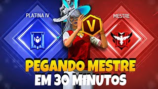 PEGANDO MESTRE EM 30 MINUTOS NA TEMPORADA 36  FREE FIRE [upl. by Cyd]