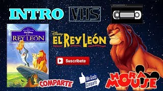 Mexican VHS intro quotEl Rey Leonquot [upl. by Nylg502]