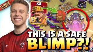 TRIBE risks war on SUPER MINER BLIMP Trick against INSANE NEW TEAM Clash of Clans [upl. by Olumor246]