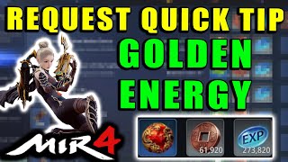 MIR4  Golden Energy  Find a Pile of Gold Ingots  Request Quick Tip Walkthrough [upl. by Rubel542]