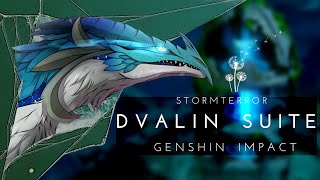 Genshin Impact Stormterror OST A Storm A Spire and A Sanctum Dvalins Nest Looped for 1 hour [upl. by Roi241]