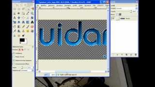 GIMP creare un immagine a sfondo trasparente [upl. by Forrest303]