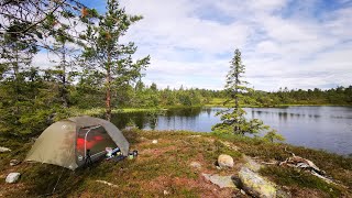 Wildcamping in Norway  Big Agnes Copper Spur hv ul 3 [upl. by Trace]