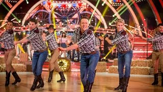 Strictly Pros Dance to Cotton Eyed Joe  Timber medley  Strictly Come Dancing 2014  BBC One [upl. by Elokkin832]