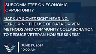 Exploring the Use of DataDriven Methods and Community Collaboration to Reduce Veteran Homelessness [upl. by Atteloiv]