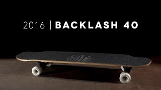 Arbor Skateboards  2016 Product Profiles  Backlash 40 [upl. by Tlevesoor]