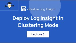 Lecture 3 How To Deploy VMware vRealize Log Insight in Clustering Mode  StepbyStep Tutorial [upl. by Ylrebmyk]