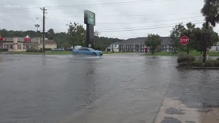 Orangeburg residents face flooding from Tropical Strom Debby [upl. by Wardieu]