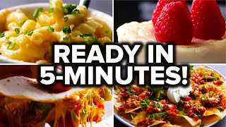 7 Recipes You Can Make In 5 Minutes [upl. by Ecirtap222]