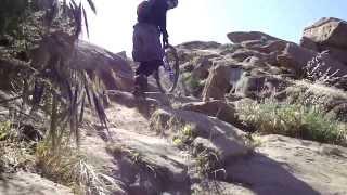 Big Blue Extreme Unicycling on a 36er [upl. by Dougall702]