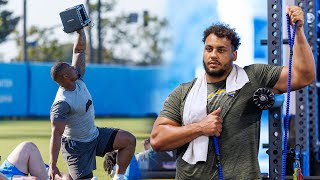 Chargers OL Begins Offseason Workouts  LA Chargers [upl. by Brenden]