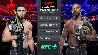 Islam Makhachev vs Jon Jones Full Fight  UFC Fight Of The Night [upl. by Ajat]