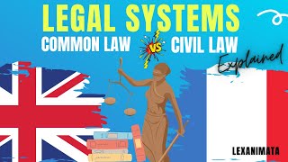 Common Law vs Civil Law Legal Systems explained [upl. by Adkins]