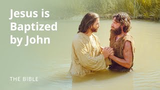 Matthew 3  Jesus is Baptized by John  The Bible [upl. by Gisella]