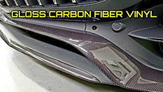 DIY amp SAVE  The MOST REALISTIC Gloss Carbon Fiber Vinyl [upl. by Angy]